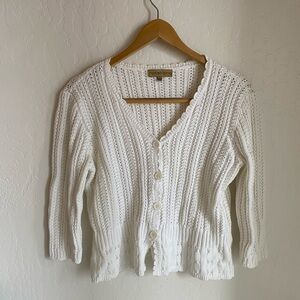 Notations Knit Cardigan